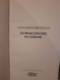 Les Francophones de Louisiane