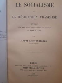 Le socialisme et la révolution française