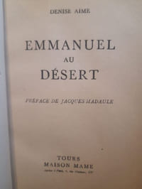 Emmanuel au désert