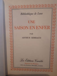 Une saison en enfer