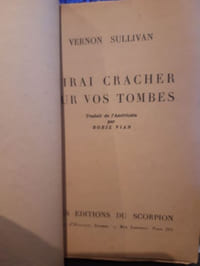 J'irai cracher sur vos tombes