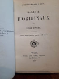 Galerie d'originaux