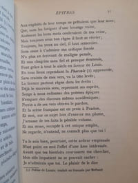 Epitres, l'art poétique