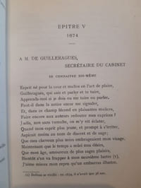 Epitres, l'art poétique