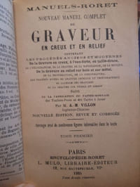Nouveau manuel complet du Graveur en creux et en relief, tome premier