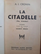 La citadelle par Cronin, Archibald Joseph. - Image 2