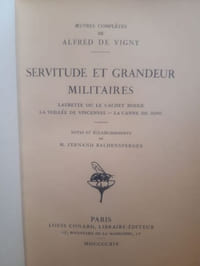 Servitude et grandeur militaires