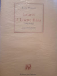Lettres à Lisette Haas (1908-1914)