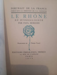 Portrait de la France. Le Rhône en hydroglisseur.