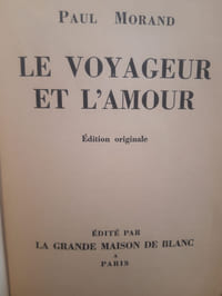 Le voyageur de l'amour