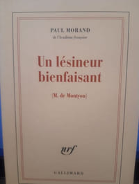 Un lésineur bienfaisant