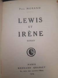 Lewis et Irène
