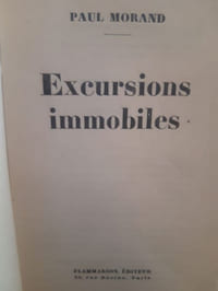 Excursions immobiles