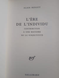 L'ère de l'individu