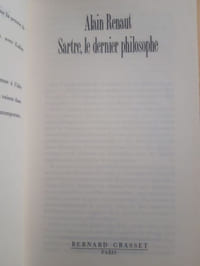 Sartre, le dernier philosophe