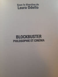 Blockbuster Philosophie et cinéma