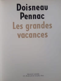 Les grandes vacances