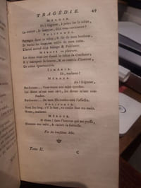 Les chefs d'oeuvres dramatiques de M. de Voltaire. Tome second.