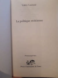 La politique stoïcienne
