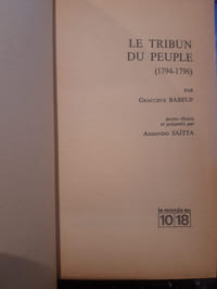 Le tribun du peuple