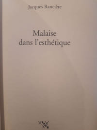 Malaise dans l'esthétique