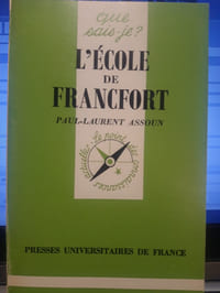 L'école de Francfort