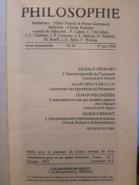 Philosophie numéro 50