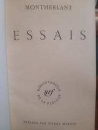 Essais