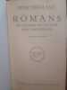 Romans. Montherlant, Henry de.