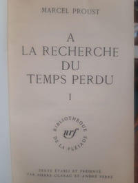 A la recherche du temps perdu