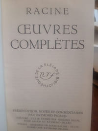 Théâtre - Poésies
