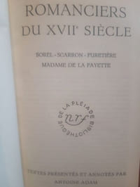 Romanciers du XVIIe siècle