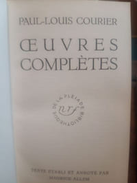 Oeuvres complétes