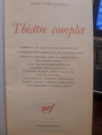 Théâtre complet