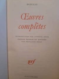 Oeuvres complètes