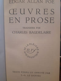 Oeuvres en prose