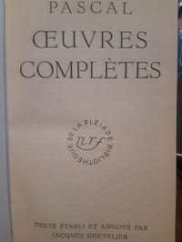 Oeuvres complètes
