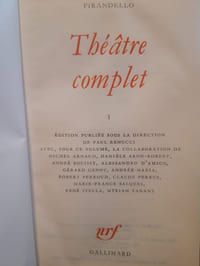 Théâtre complet