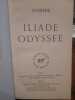 Iliade Odyssée. Homère.