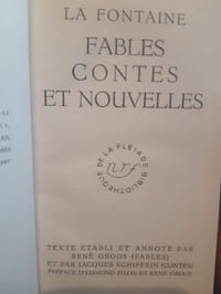 Oeuvres complétes : Fables et Contes / Oeuvres diverses