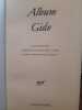 Album. Gide, André.