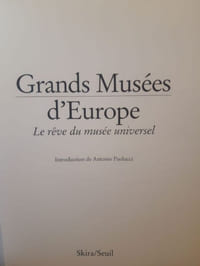 Grands musées d'Europe