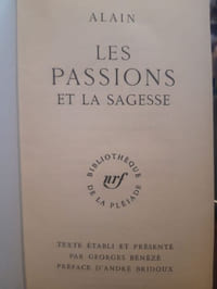 Les Passions et la Sagesse