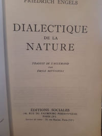Dialectique de la Nature