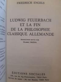 Ludwig Feuerbach et la fin de la philosophie classique allemande