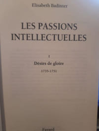 Les passions intellectuelles