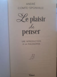 Le plaisir de penser