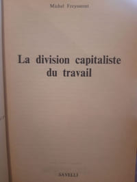 La division capitaliste du travail