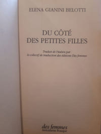 Du côté des petites filles