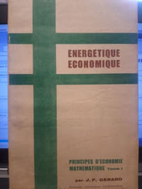 Principes d'économie mathématique Tome 1